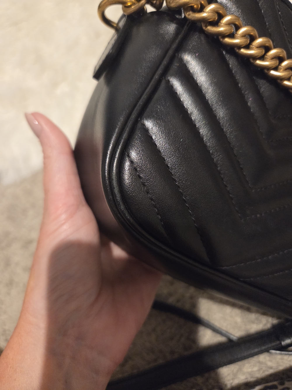 Gucci Marmont  Matelasse Small Shoulder Bag - Picture 8 of 9